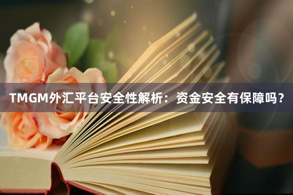 TMGM外汇平台安全性解析：资金安全有保障吗？